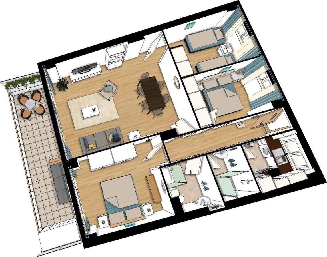 Garden Beach Apartment Torrevieja Eksteriør bilde